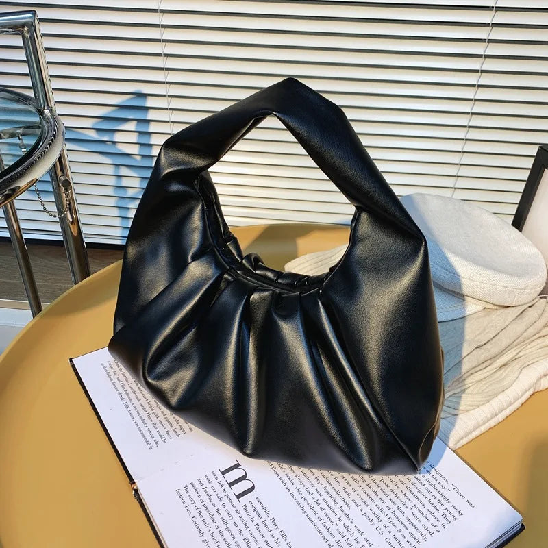 Soft Leather Crossbody Bag for Women Cloud Bag