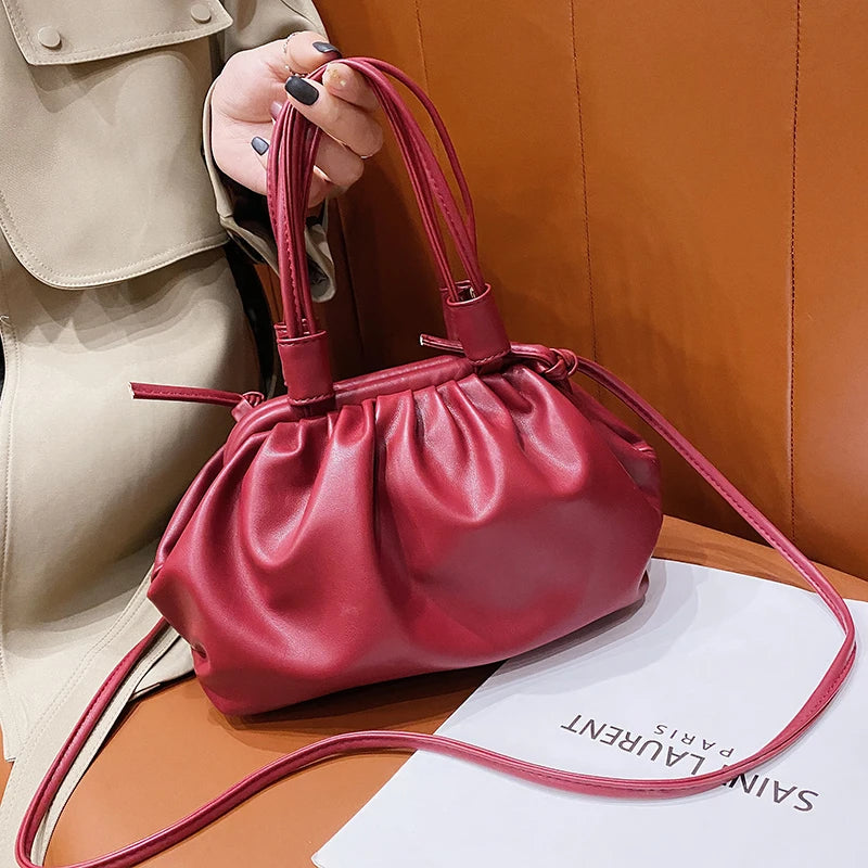 Small PU Leather Crossbody Bags For Women Summer Female Shoulder Handbags