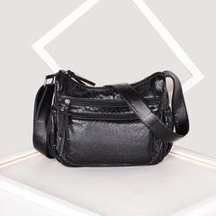 Women's Crossbody Messenger Bag Soft PU Leather Shoulder Bag