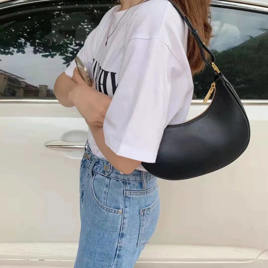 Women's Half Moon Armpit Bag