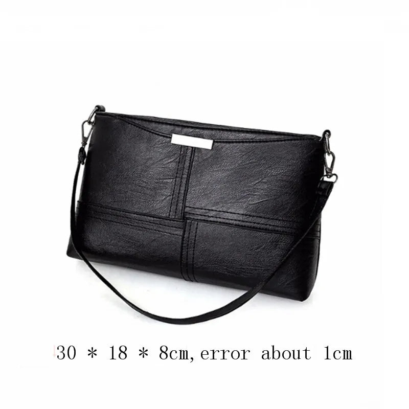 Women's Casual Shopping Tote PU Leather Shoulder Bag