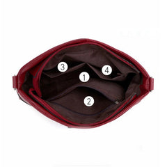 Women's Casual Shopping Tote PU Leather Shoulder Bag