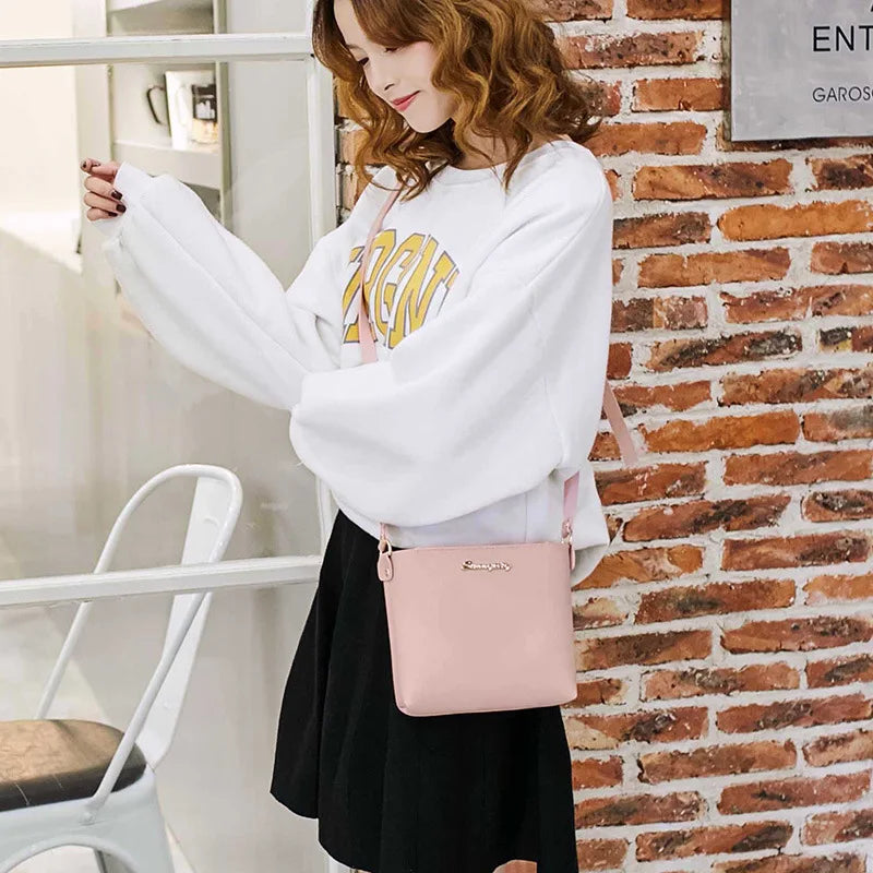 Women Handbags Messenger Bag Retro Casual Small Fresh Small Square Bag