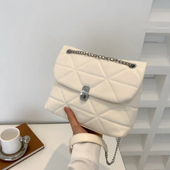 Women Shoulder Bag with Chains Messenger Bag