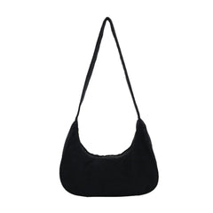 Corduroy Shoulder Bag Autumn Winter Style Women's Underarm Bag