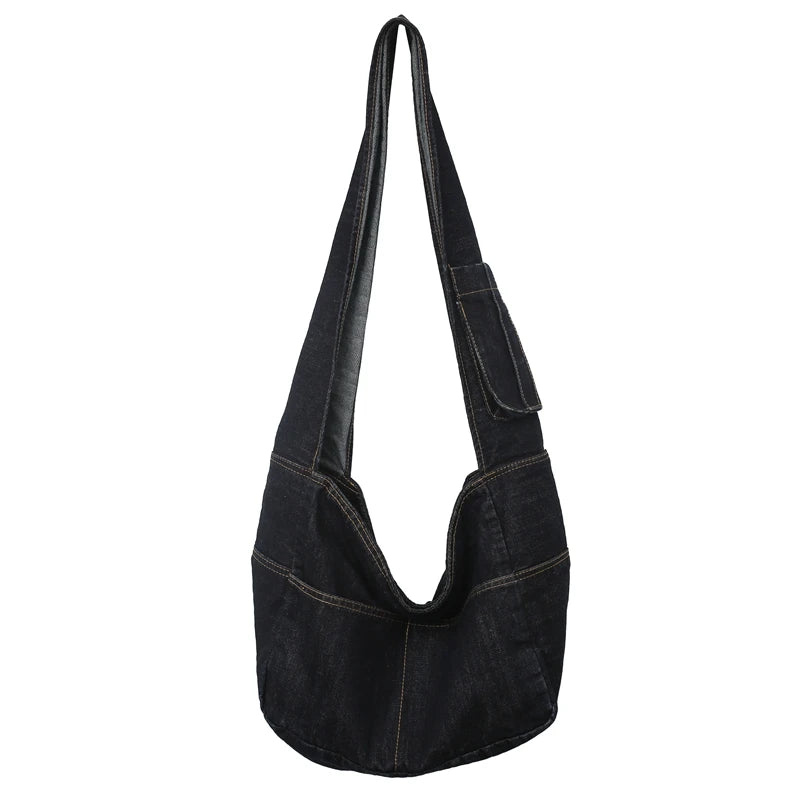 Denim Women's Crossbody Bag High Quality Messenger Shoulder Bag
