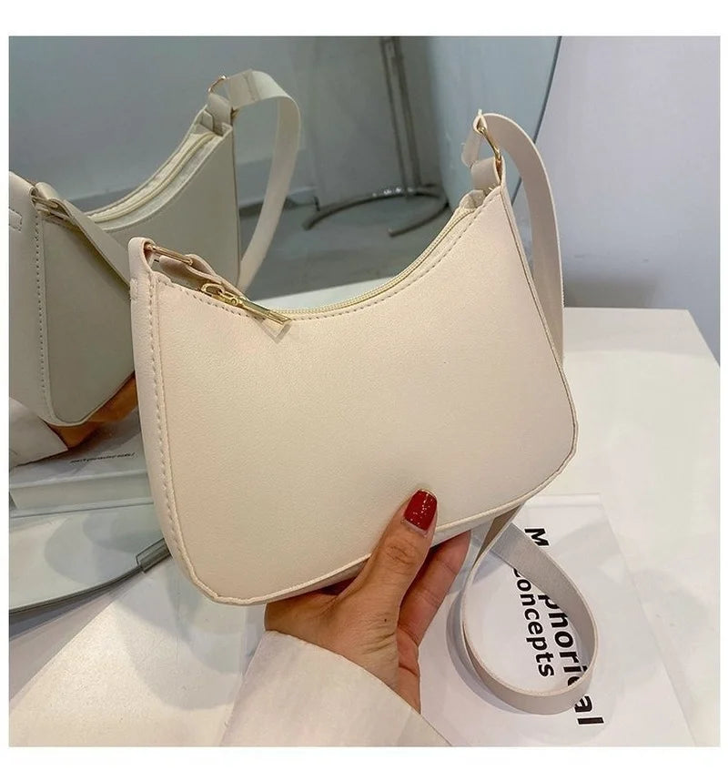 Women's Small Square Shoulder Bag Armpit Tote Bag Mochilas