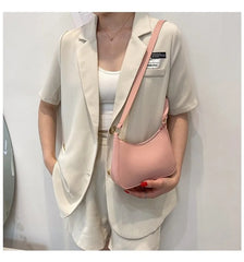 Women's Small Square Shoulder Bag Armpit Tote Bag Mochilas