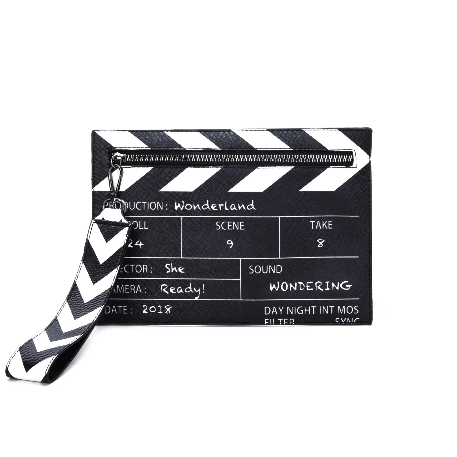 Women Movie Prop Shoulder Bag PU Leather Clutch Crossbody Messenger Purse