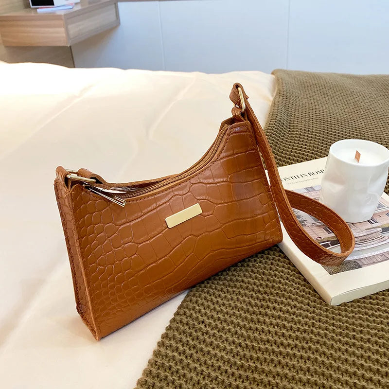 Retro Casual Totes Shoulder Bag PU Leather Handbags