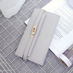 Women's Long Wallet Clutch with Cell Phone Pocket