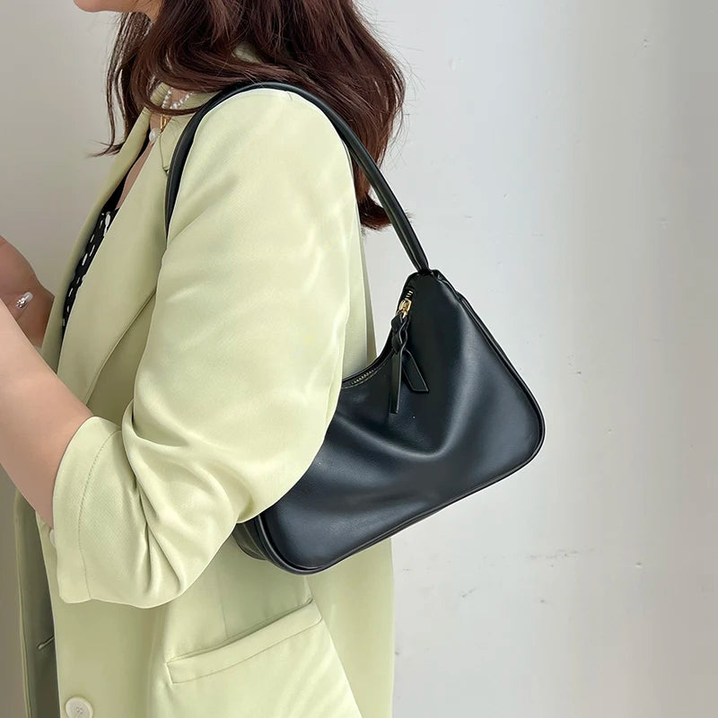 Spring Pu Leather Women Bag Handbag Purse Ladys Single Shoulder Bags Clutch