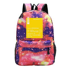 Banana Fish Anime Women Backpack Waterproof School Bagpack