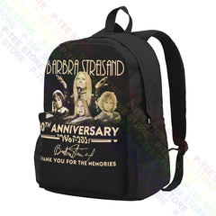 Barbra Streisand 60th Anniversary Swim Art Print Large Backpack