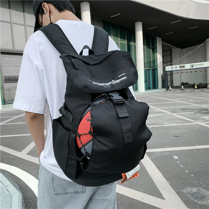 Basketball Backpack Men Bag Shoulder Sports College Students Large-capacity
