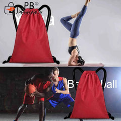 Sports Backpack Drawstring Volleyball Knapsack Waterproof Outdoor