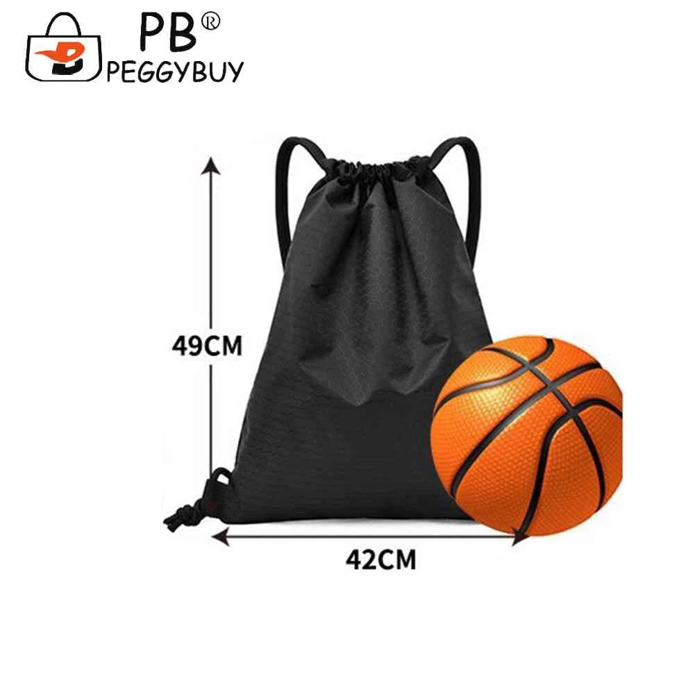 Sports Backpack Drawstring Volleyball Knapsack Waterproof Outdoor
