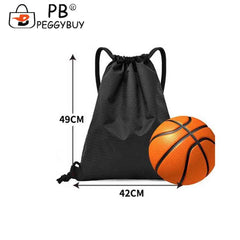 Sports Backpack Drawstring Volleyball Knapsack Waterproof Outdoor