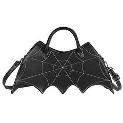 Bat Wing Shoulder Bag for Women Crossbody Top Handle Bag Halloween Purse Totes