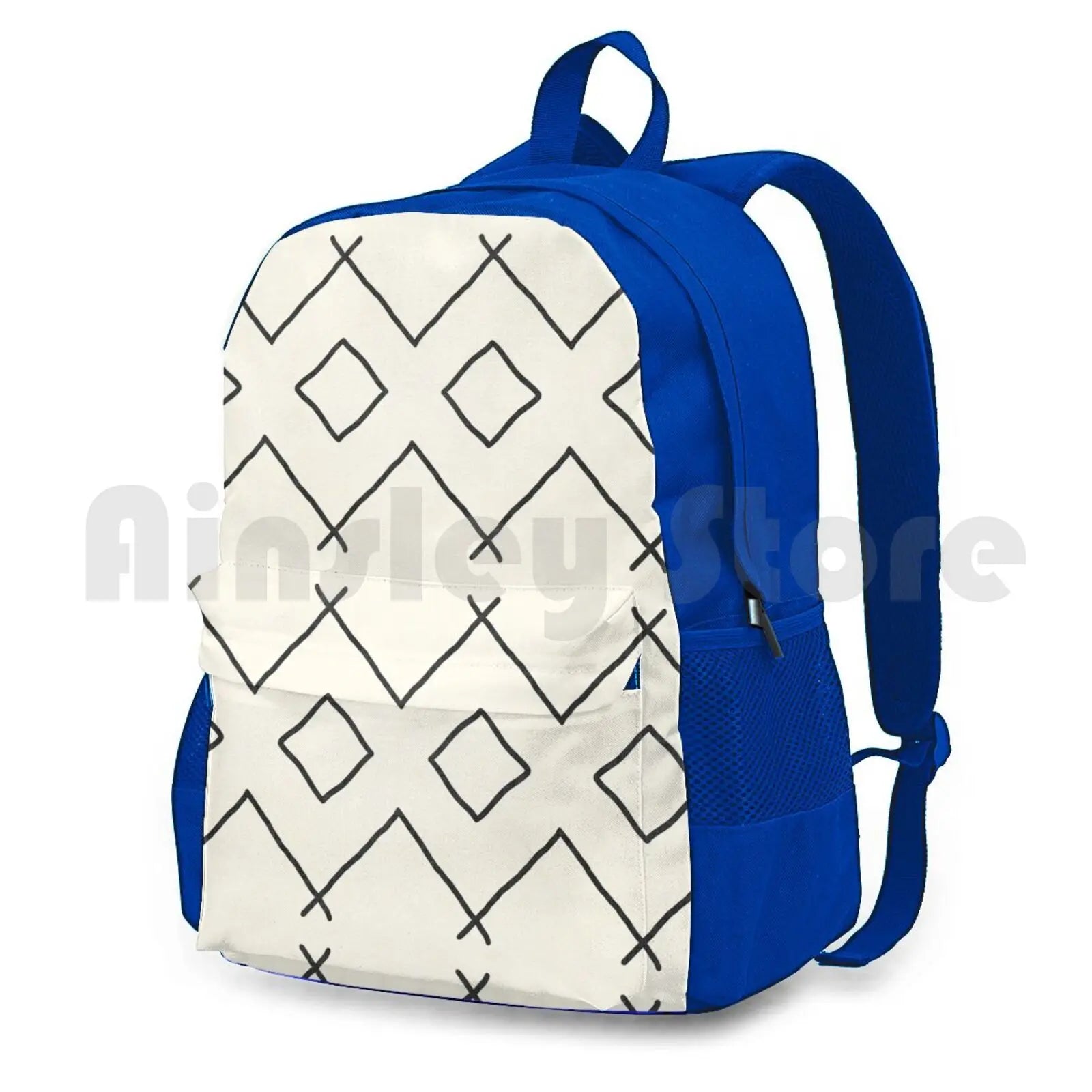 Cream Outdoor Hiking Backpack Waterproof Camping Travel Mud Cloth