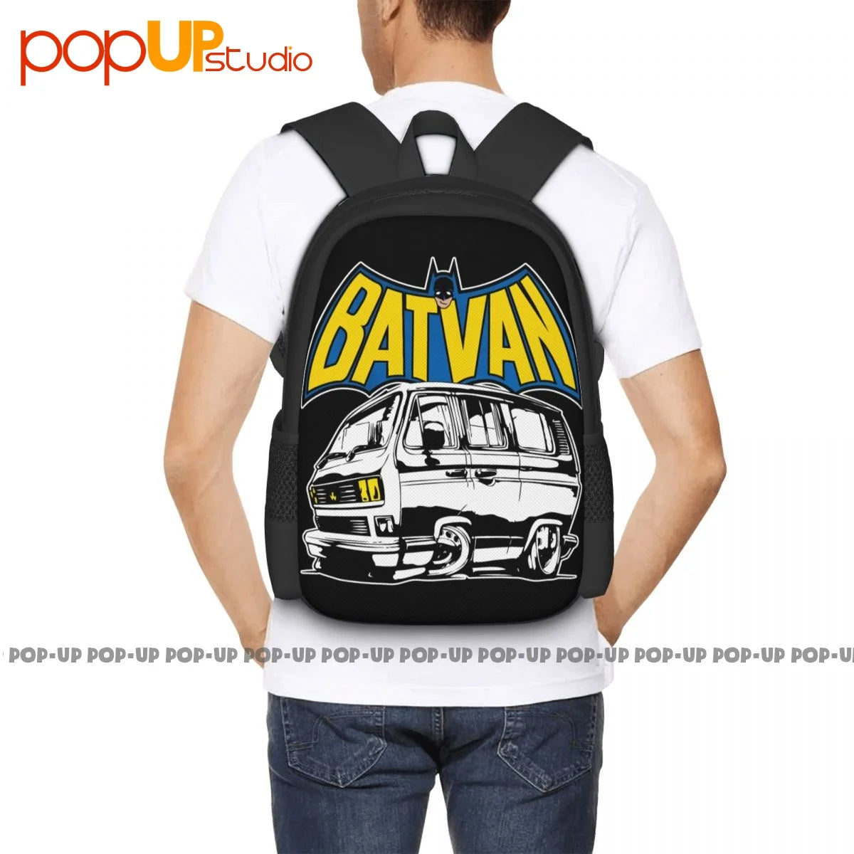 Batvan T25 Van T3 Doka Bus Backpack Large Capacity Foldable School Sport Bag