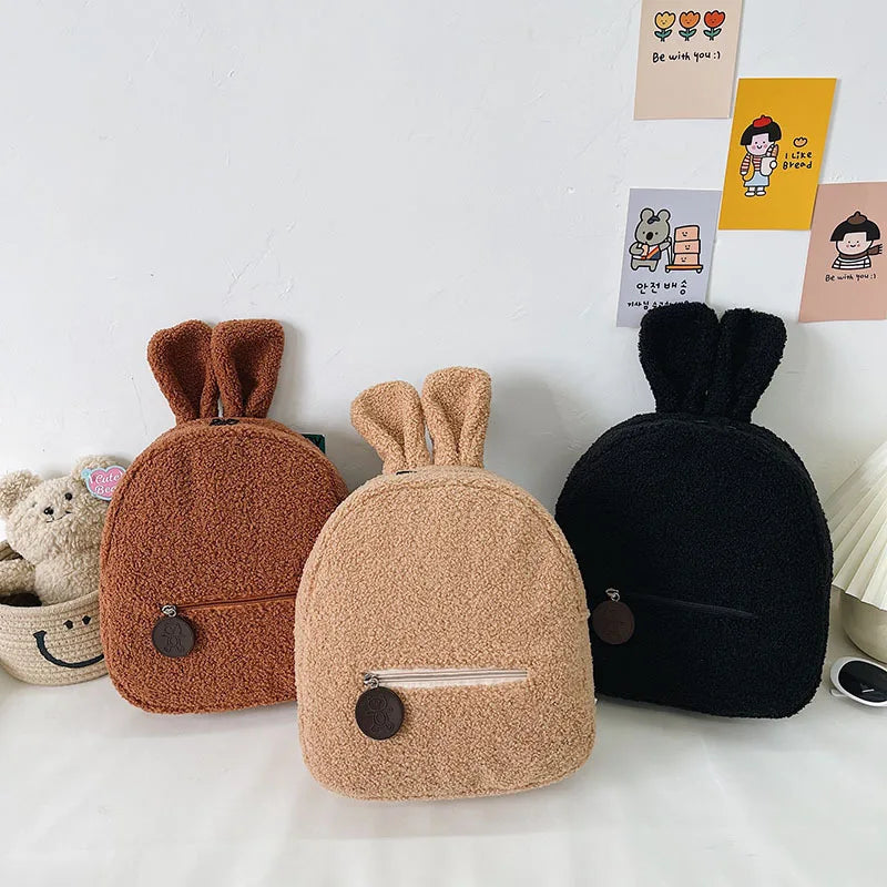 Bear Backpacks Portable Children Travel Shopping Rucksacks