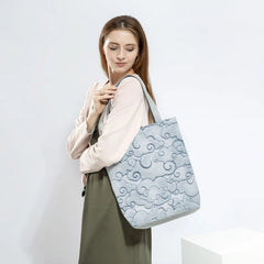 Foldable Harajuku Tote Daily Female Casual Bag Eco Shopping Bag
