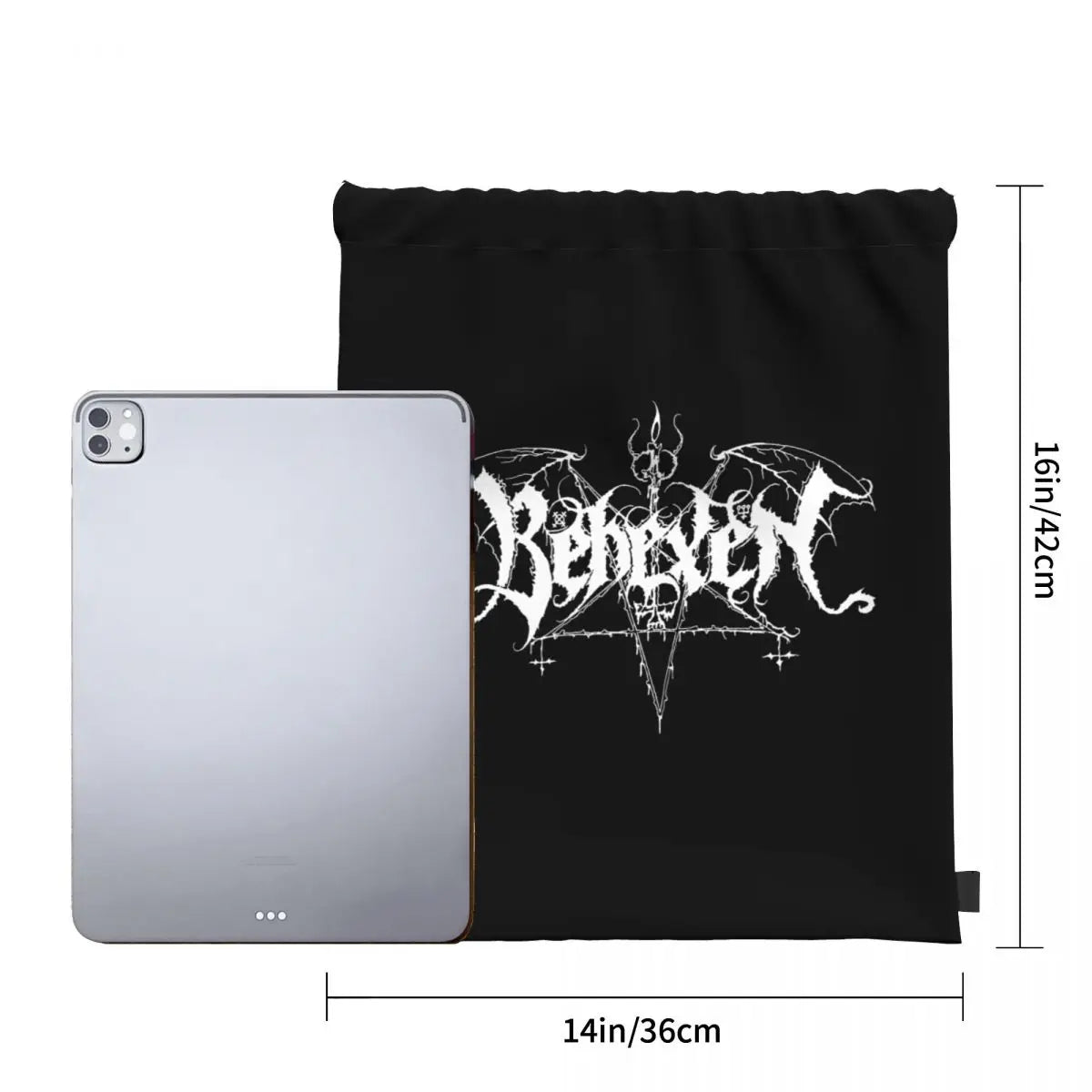Behexen Drawstring Bags Gym Bag Print Schoolbag 3d Printing Bags For Travel