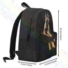 Belgian Malinois Dog In Pocket Backpack