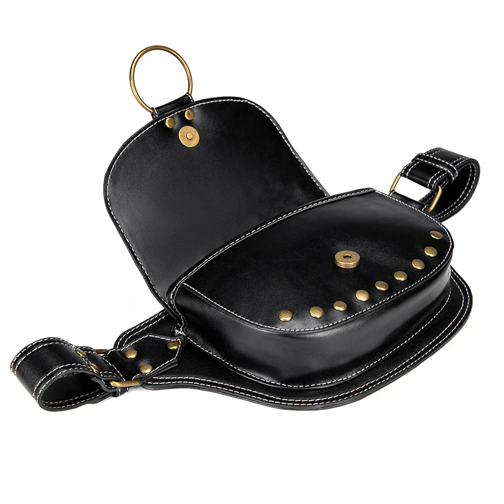 Banana Punk Tactical Waist Bag Leg Fanny Pack Men Chest Bag
