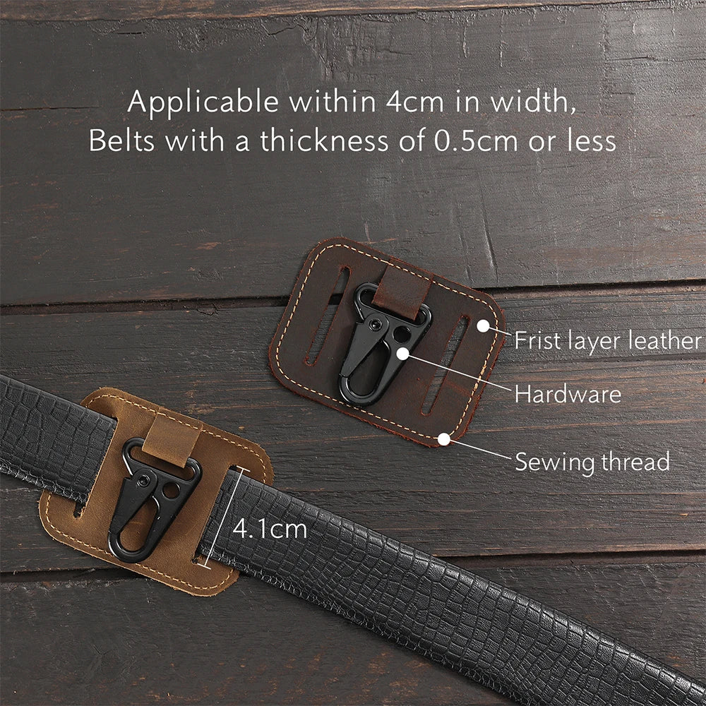 Aluminum Alloy Belt Strap Buckle Carabiner Climbing Tool