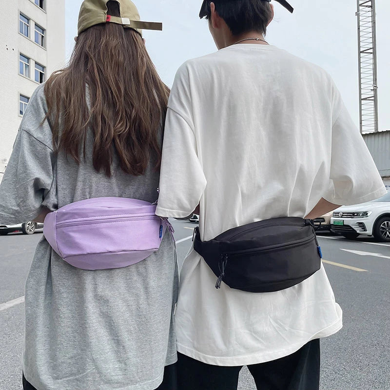 Street Style Hip Bag Crossbody Pack Chest Waist Packs