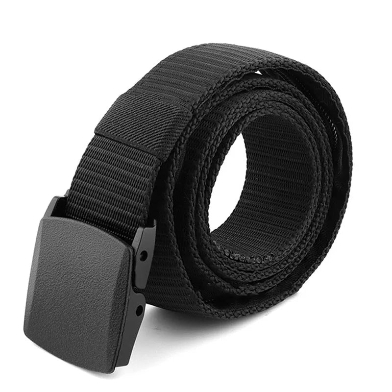 Men's Nylon Anti-theft Belts DIY Suspenders Belt Bags