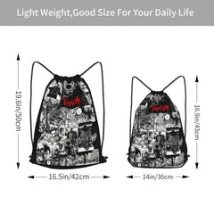 Berserk Manga Guts Berserker Armour Drawstring Backpack