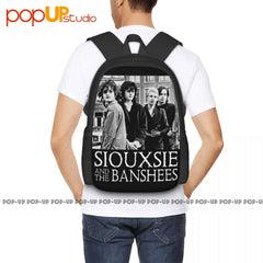 Siouxsie And The Banshees Backpack Portable Sports Style Clothes Backpacks