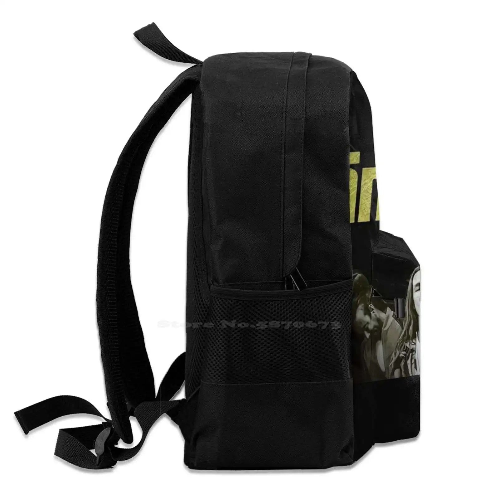 Music Rock School Bag Laptop Travel Bag