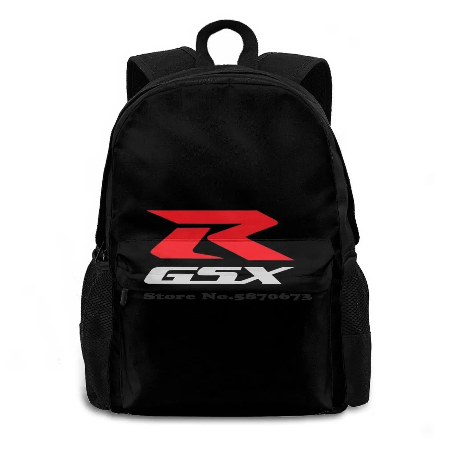 Gsx-R Merchandise School Bag Big Capacity Backpack Laptop 15 Inch