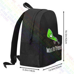 BFDI Battle For Dream Island Leafy Youth Large Capacity Backpack