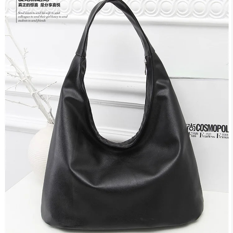 European American Large Capacity Shoulder Bag