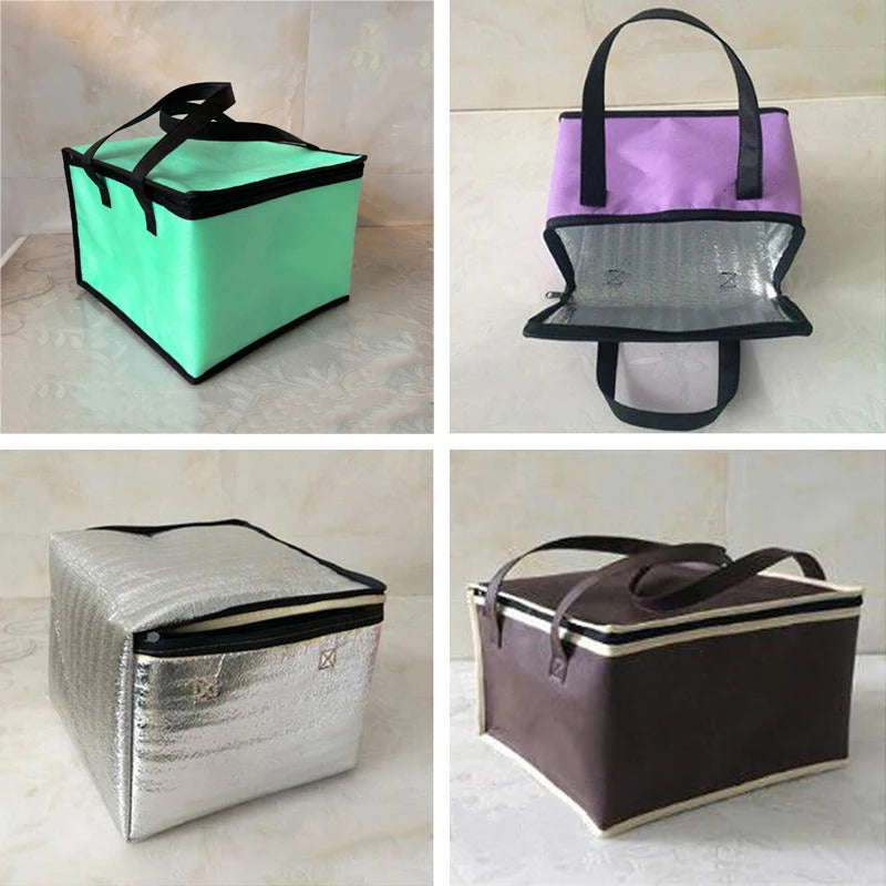 Large Cooler Bag Picnic Lunch Bag Insulation Ice Pack Fresh Keeping Waterproof