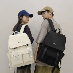 Nylon Women Backpack Multi-Pocket Student Rucksack Female Travel Bag