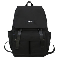 Nylon Women Backpack Multi-Pocket Student Rucksack Female Travel Bag