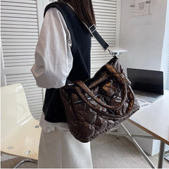Winter Nylon Crossbody Bag Shoulder Bag Totes