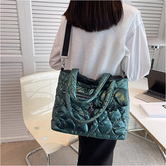 Winter Nylon Crossbody Bag Shoulder Bag Totes
