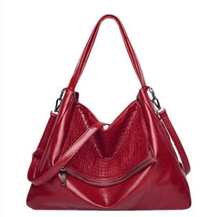 Soft Leather Large Capacity Hobo Bags Women Shoulder Bag