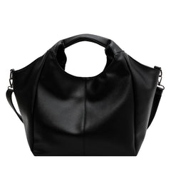 Winter Leather Tote Bag for Women - High Capacity Handbag