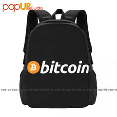 Bitcoin Backpack Large Capacity Foldable Sports Style Multi-function