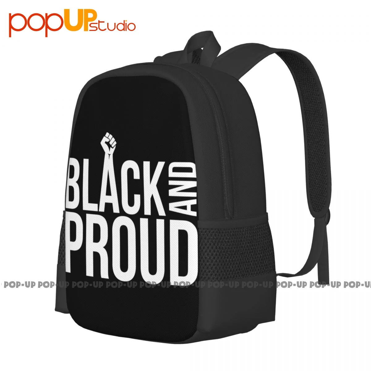 Power Superheroes Month Backpack Large Capacity School Portable Sports Bag