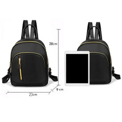 Small Travel Backpack Women Oxford Daypack Schoolbag Satchel Shoulder Bag