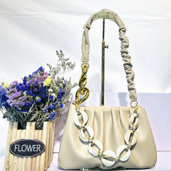 Shoulder Bag for Women Pu Leather Handbags Flap Solid